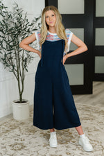 Blurred Beauty Textured Knit Top in Blue, Red and White