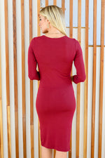 Sure To Fall In Love Bodycon Dress Womens