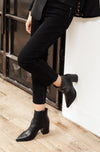 Amari Ankle Boots In Black Womens