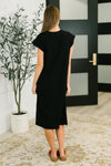Sweet Like That Casual Dress in Black**