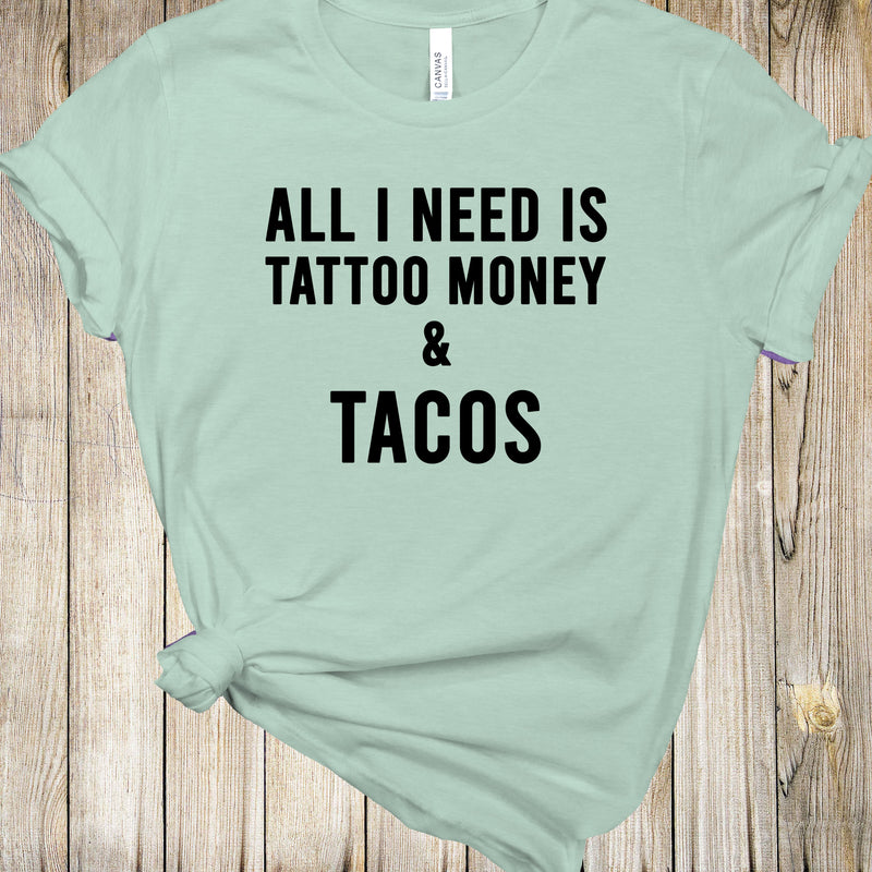 Graphic Tee - Tattoos & Tacos