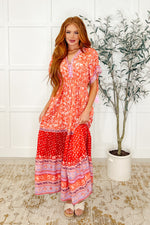 Do Me a Favor Boho Floral Maxi Dress