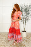 Do Me a Favor Boho Floral Maxi Dress