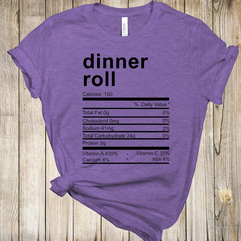 Graphic Tee - Thanksgiving Dinner Roll