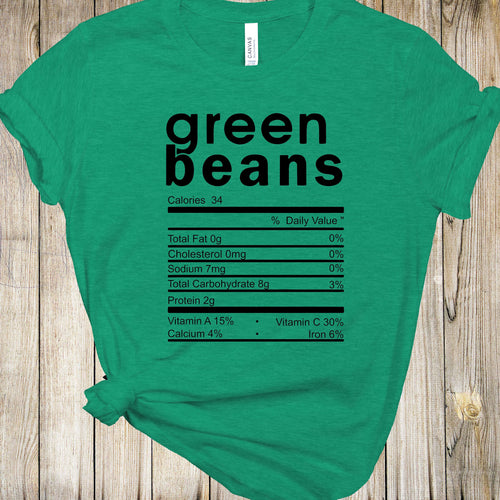Graphic Tee - Thanksgiving Green Beans