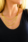 Three Is Better Than One Layered Necklace Womens