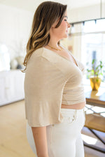Tiny Dancer Wrapped Cropped Cardigan Womens