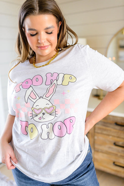 Too Hip To Hop Graphic Tee Womens