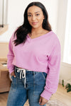 Totally Verified Long Sleeve V-Neck Top**