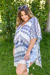 Under Cover Swim Cover-Up In Blue Womens