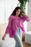 Valley Girl Blouse Womens