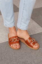 Wander Often Slides In Brown Womens