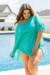 Warm Days Cool Nights Top In Kelly Green Womens