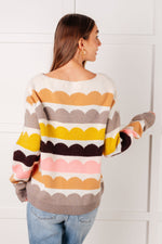 Wave After Wave Striped Sweater