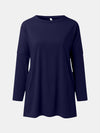 Round Neck Long Sleeve T-Shirt