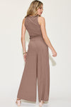 Ribbed Tank and Wide Leg Pants Set*