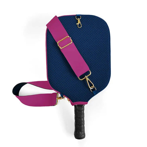 Preorder: Pickleball Paddle Cover With Strap In Solid Colors Womens