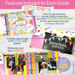 Denise Albright® - Class Keeper® School Days Memory Book | Open Stock: Primary Stripes