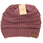 C.C Beanie - Classic CC Beanie: Coco Berry