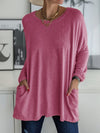 Round Neck Long Sleeve T-Shirt