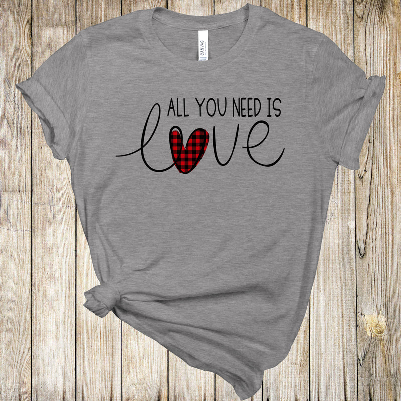 Graphic Tee - All You Need Is Love