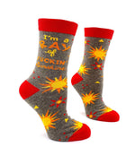 Fabdaz - I'm a Ray of Fuckin' Sunshine Women's Crew Socks