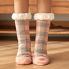 Buffalo Plaid Sherpa Socks