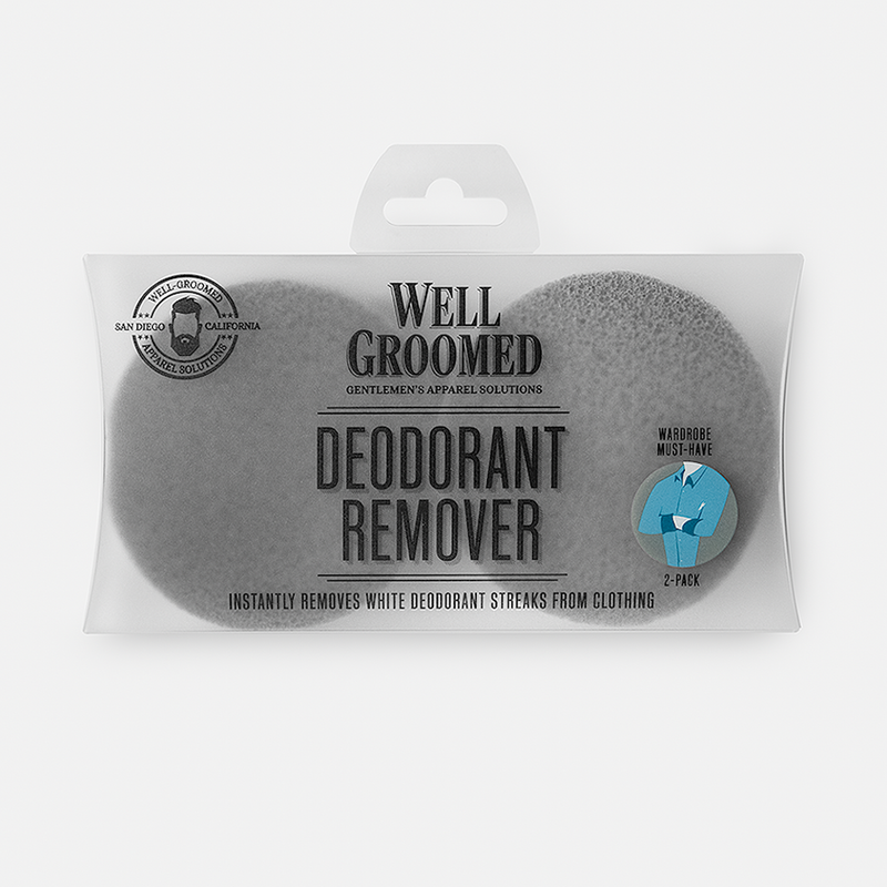 Deodorant Remover Sponges - Two Pack