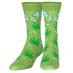 Puff Puff Pass - Men's Crew Folded Socks