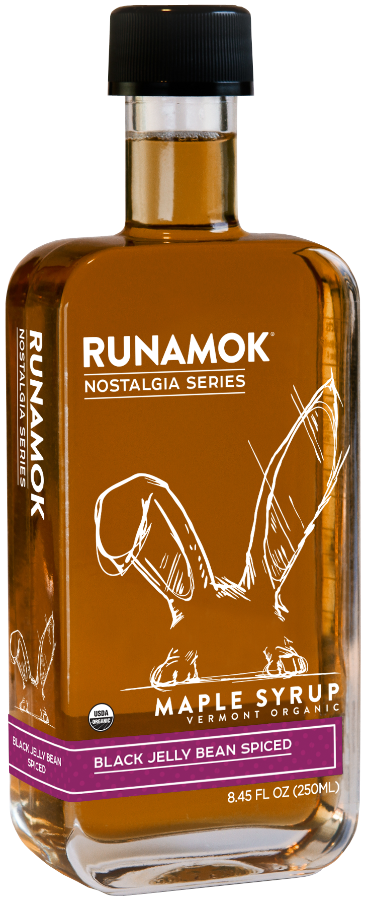 Runamok - *limited Release Black Jelly Bean Infused Maple Syrup 250Ml