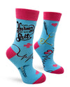 Fabdaz - Do No Harm But Take No Shit Women's Crew Socks