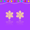 Girl Nation - Snowflake Magic Cutie Stud Earrings