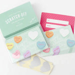 Preorder Sweetheart Scratch Off Valentines 18 Pack Womens