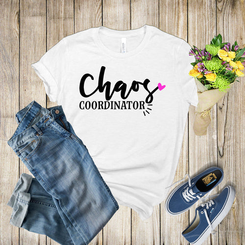 Graphic Tee - Chaos Coordinator Small Heart