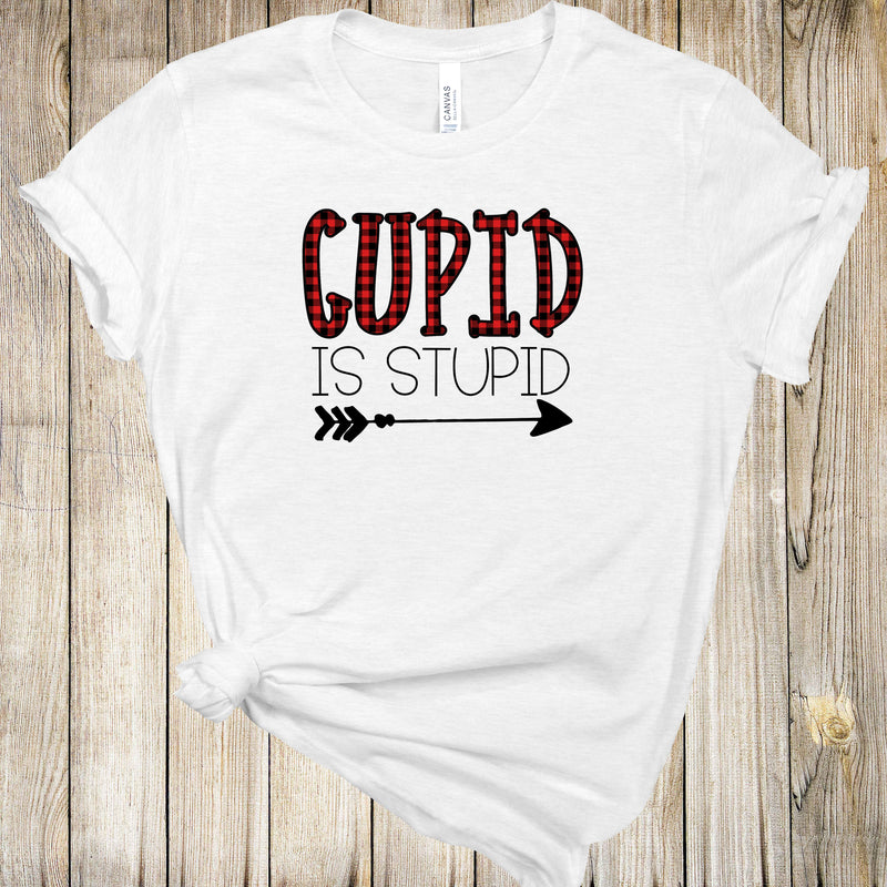 Graphic Tee - Cupid Is Stupid