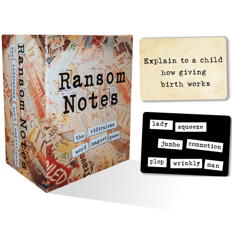 Ransom Notes: The Ridiculous Word Magnet Game