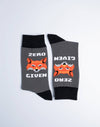 Men's Zero Fox Given Funny Crew Socks