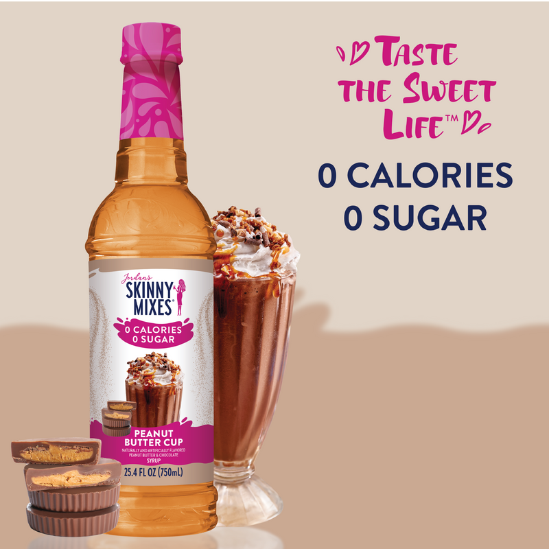 Jordan's Skinny Mixes - Sugar Free Peanut Butter Cup Syrup