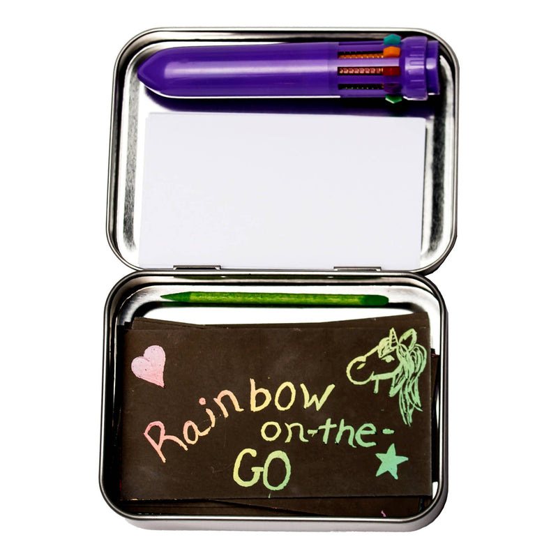 kittd - Rainbow On-the-Go Kids Travel Art Set!