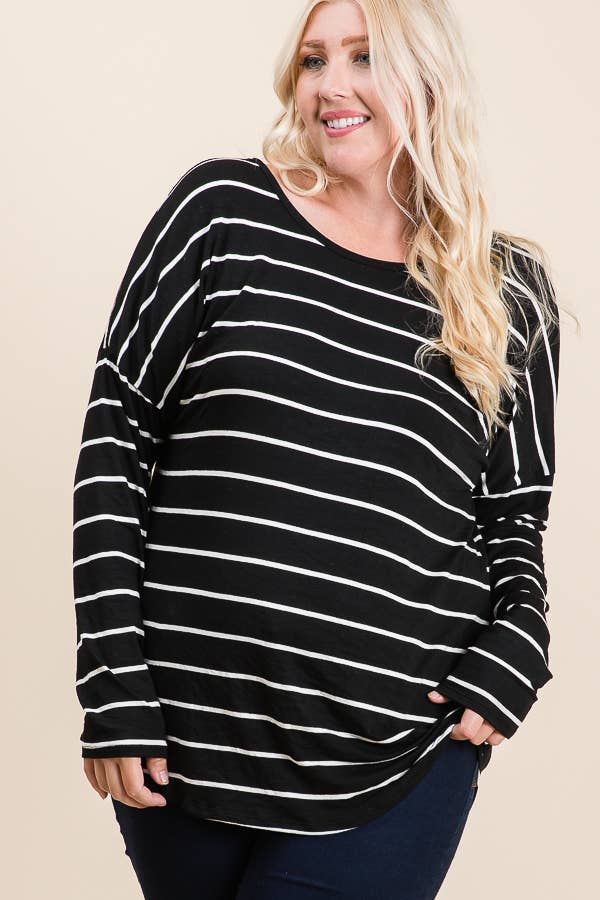 The Moment of the Truth Stripe Top