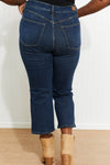 Judy Blue Suzie Full Size Cropped Straight Leg Jeans