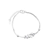 Dainty Cute Star Charm Bracelet in 925 Sterling Silver