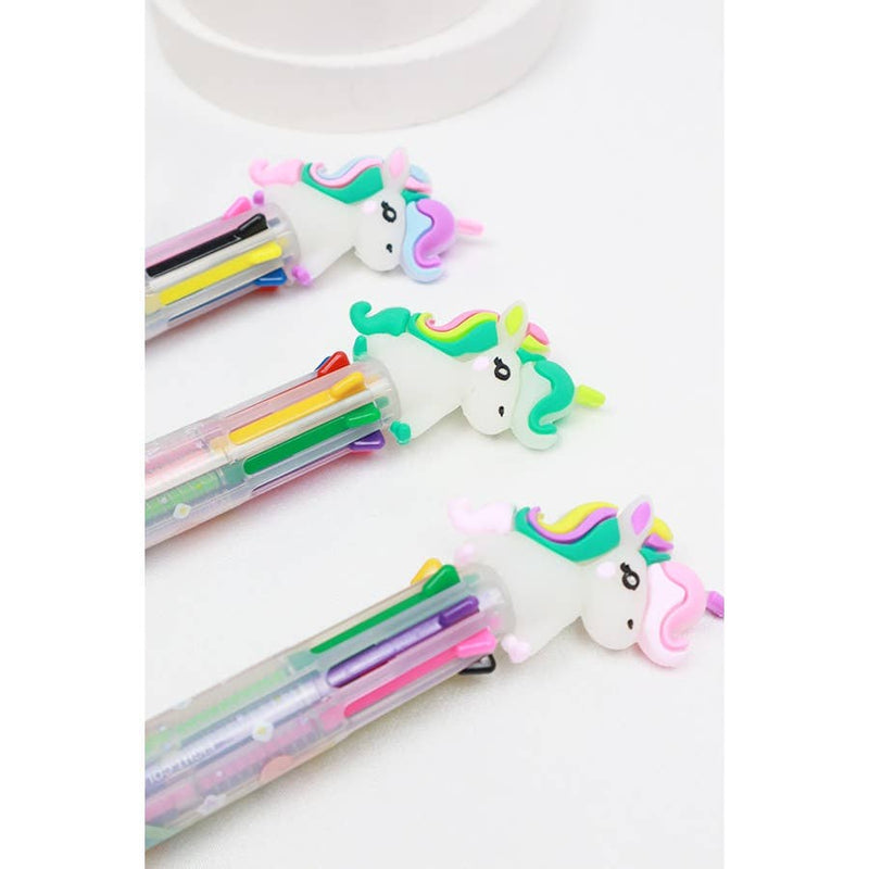 Unicorn multi color pen