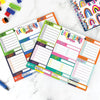 Denise Albright® - Earn & Learn® Kids Money Management Chore Chart | Open Stock: Kickin' Colors