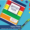 Denise Albright - Navy Polo Gratitude Journal