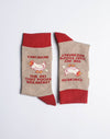 Women's Chickens The Pet That Poops Breakfast Crew Socks