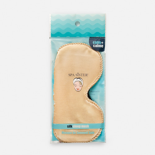 Silk Sleep Mask: Beige