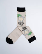 Men's Shut Up Liver You're Fine Tequila Crew Socks