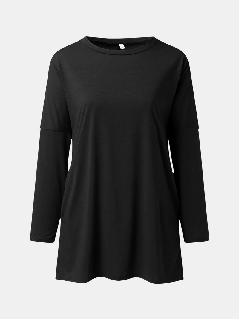 Round Neck Long Sleeve T-Shirt