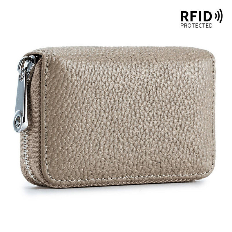 RFID Wallet - Peacock Blue